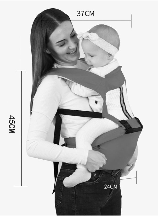 Multifunctional baby carrier waist stool