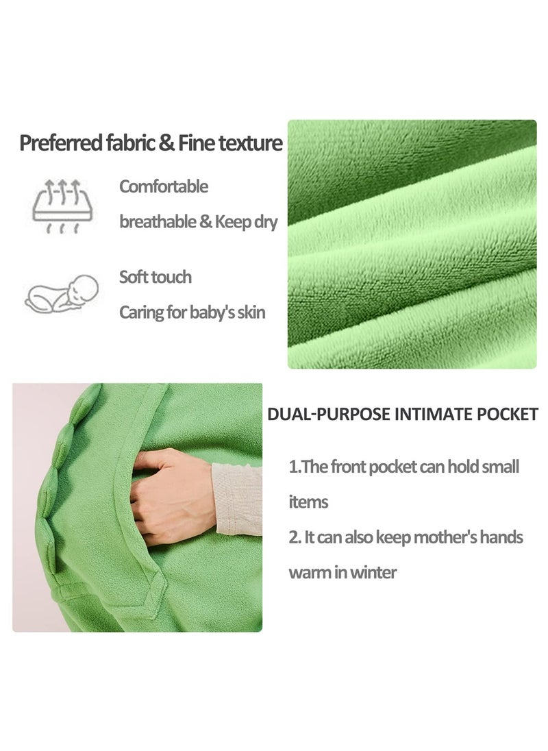 Universal All-Season Baby Carrier Cover - Warm Hooded Stretchy Cloak for Newborns, Kangaroo Hoodie for Baby Sling and Stroller Use. Perfect for Keeping Your Baby Cozy!