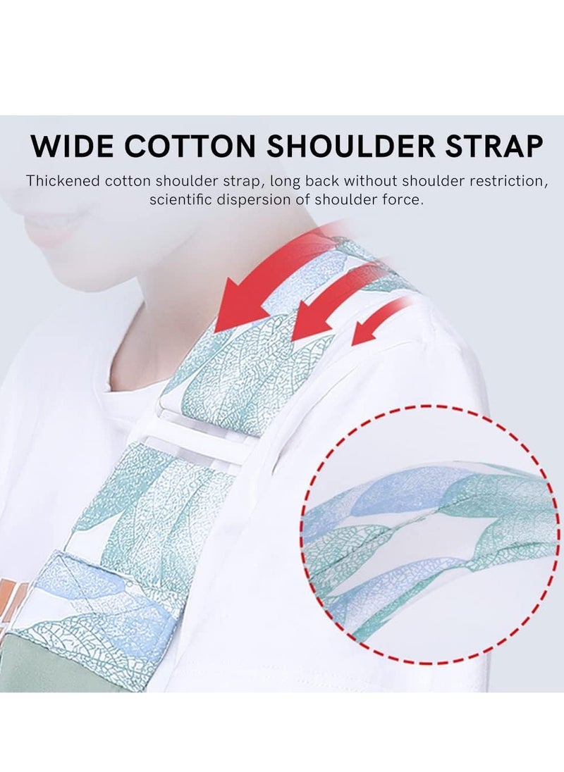 Soft Adjustable Baby Carrier for Newborns to 24 Months, Comfortable Cross-Body Sling with Quick Dry Fabric and Wide Shoulder Straps