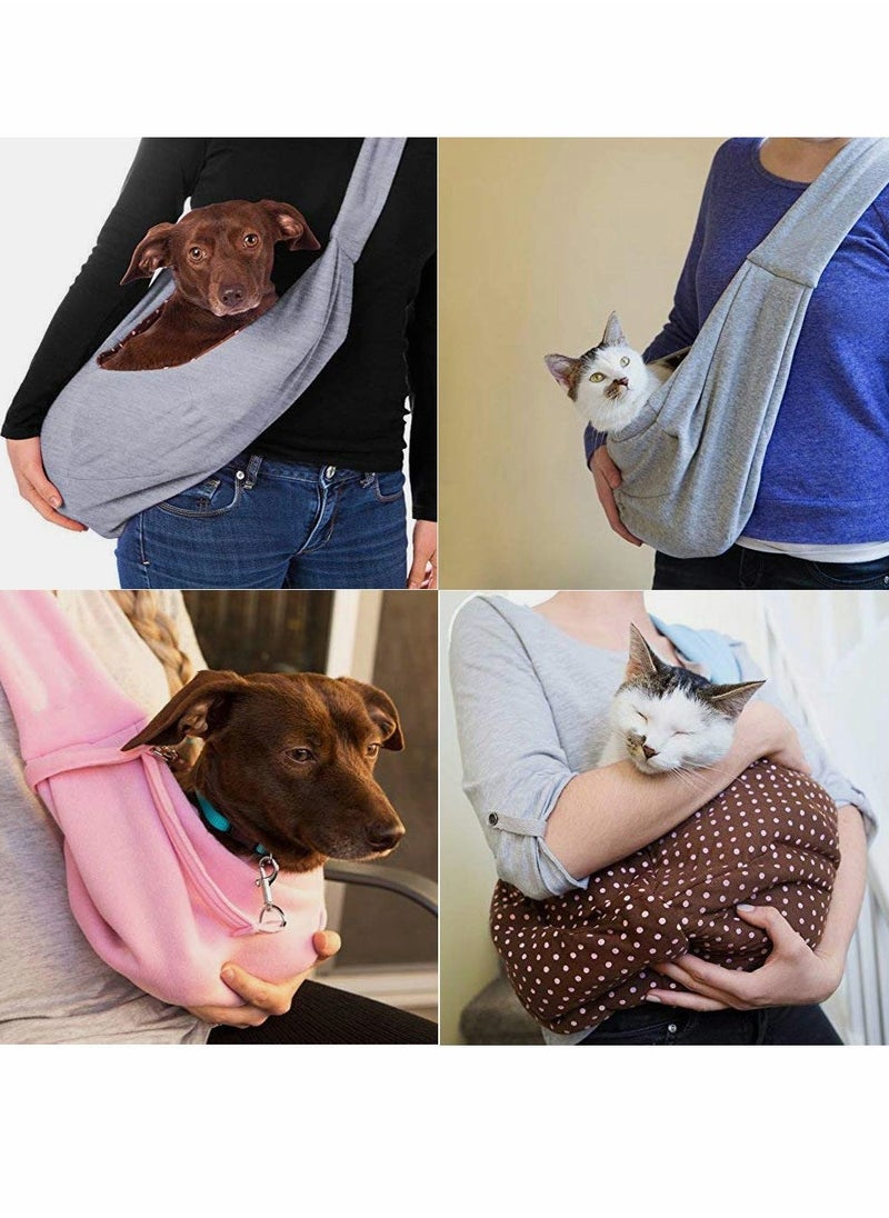 Comfortable Sling Carrier Bag for Small Dogs and Cats, Durable Pet Shoulder Bag for Easy Travel