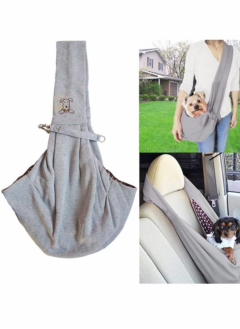 Comfortable Sling Carrier Bag for Small Dogs and Cats, Durable Pet Shoulder Bag for Easy Travel