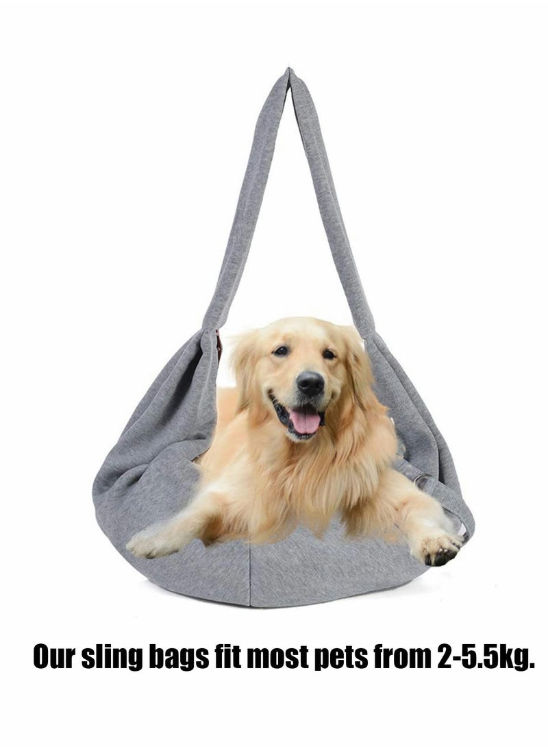 Comfortable Sling Carrier Bag for Small Dogs and Cats, Durable Pet Shoulder Bag for Easy Travel