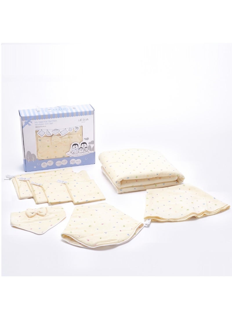 My Essential Bamboo Newborn Gift Set (8 Pcs.) - Playful Space
