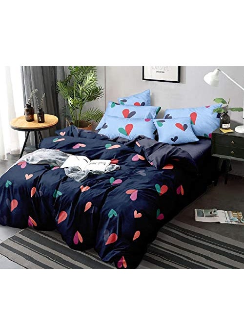 Laying Style Gless Cotton Premium 200TC Single DuvetQuiltRazaiComforter Cover 60 x 90 inchMulticolor