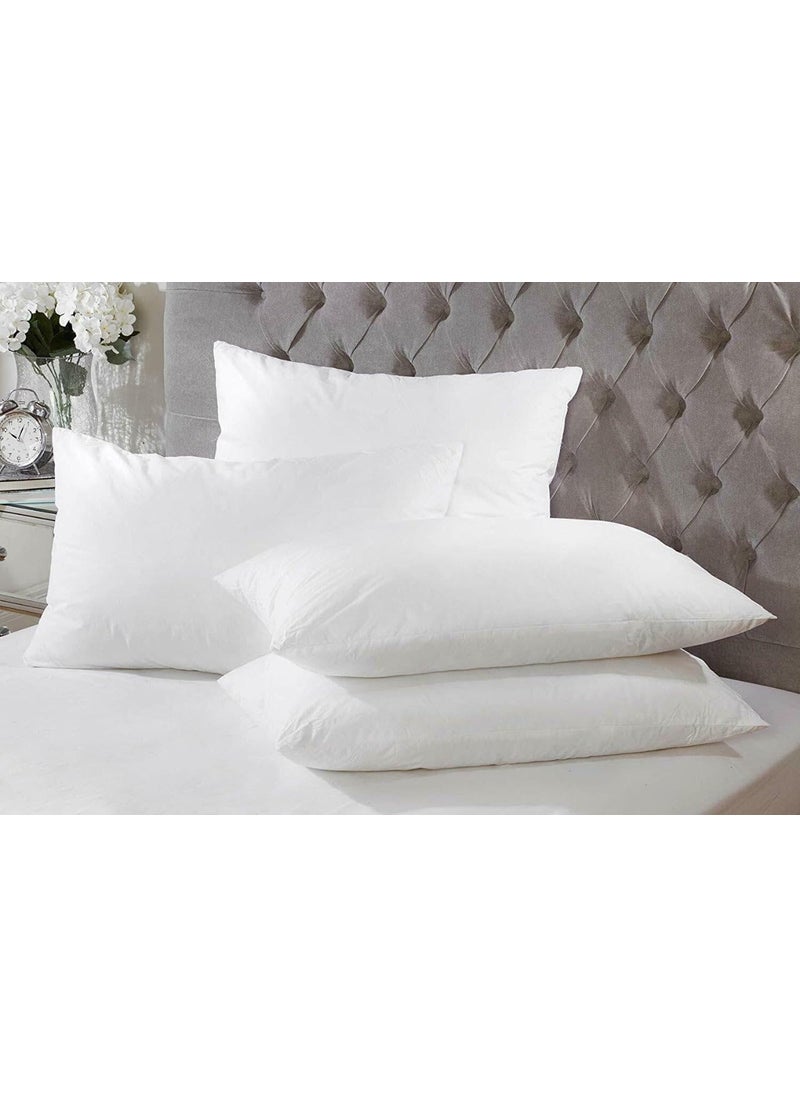 JDX MicroFiber Soft Sleeping Pillow Set of 4 Size 16x24 inches Hotel Quality Pillows Set of 4 Takiya MicroFiber Sleeping Pillow Soft Bed Pillow 18012416x24