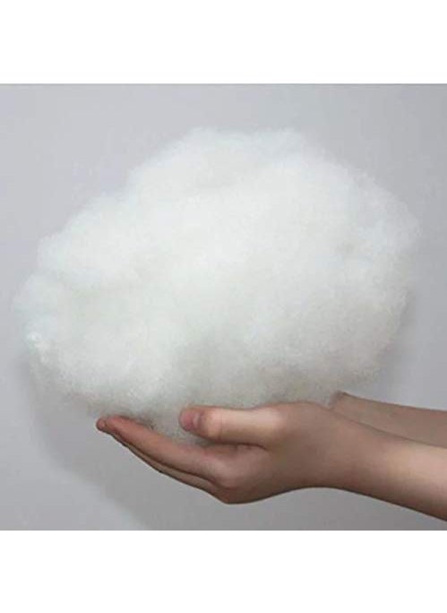 Livasto Polyester Cotton Blend Stuffing Fiber Filling Material Pillows White Colour 1kg2X500gm