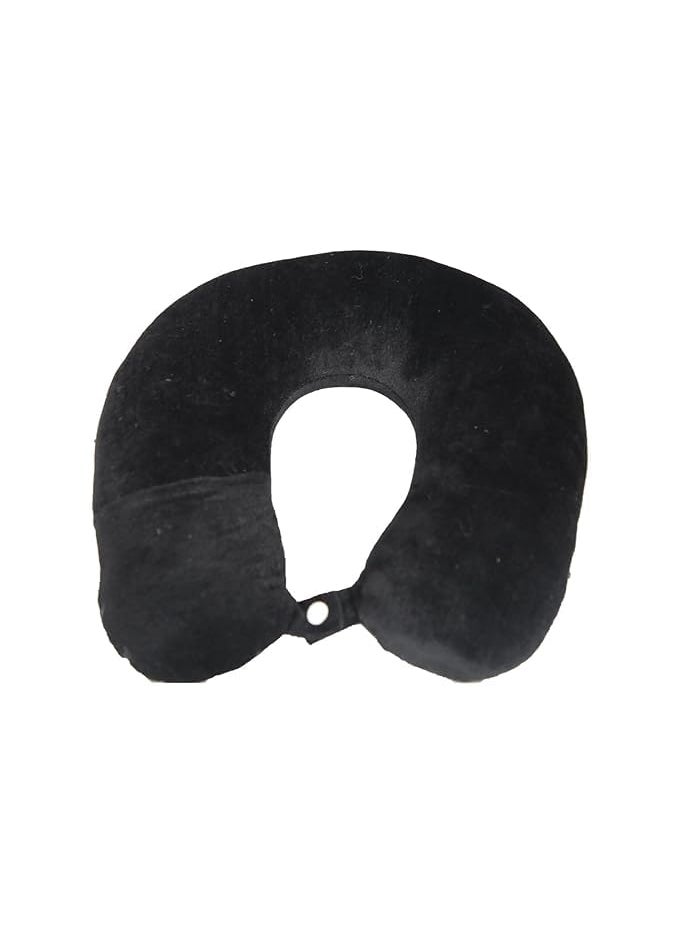 Breedlove Memory Foam Neck Pillow for Travel Neck Support Rest Pillow Car Pillow Flight and Train Accessory Pillow for Neck Pain Relief Neck pillow for Sleeping