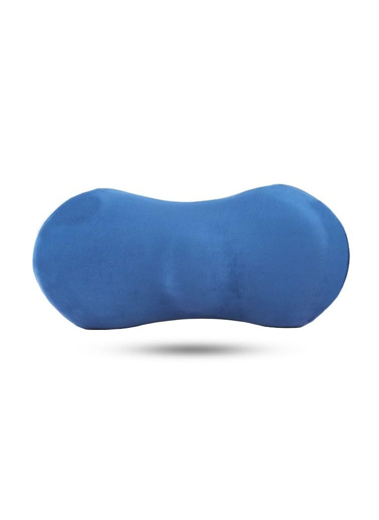 ORKA TRAVEL 3D Backrest Memory Foam Pillow Prism with Cervical Orthopaedic and Super Soft Fabric I Adjustable 360 Degree Support