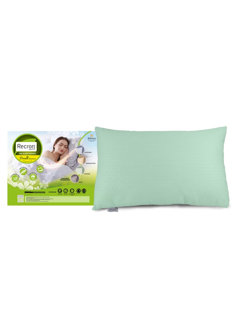 Recron Certified Dream Essence Pillow 43 x 69 cm 17x27 inches Jasmine
