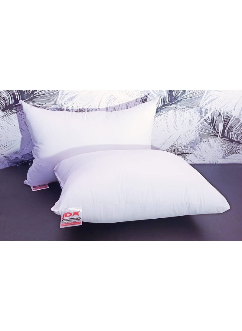 JDX Hotel Sleeping Fiber Pillow Set of 247x63 B08DXLJJ2D
