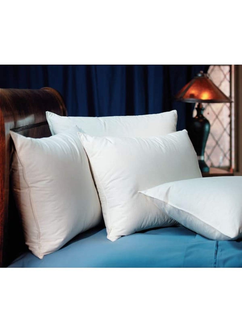 EMBROCO Cotton Home Decor Sleeping Bed Pillow Set of 445X61 White