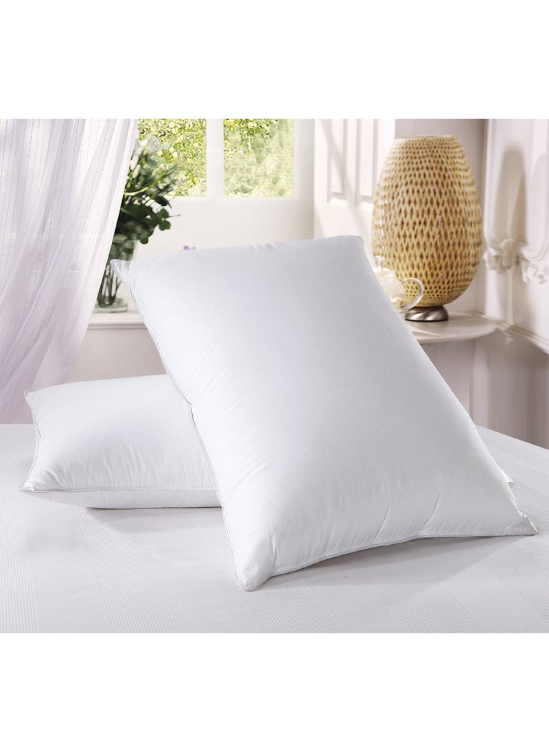 JDX Hotel Sleeping Fiber Pillow Set of 249x62 B08DXZ6CJW