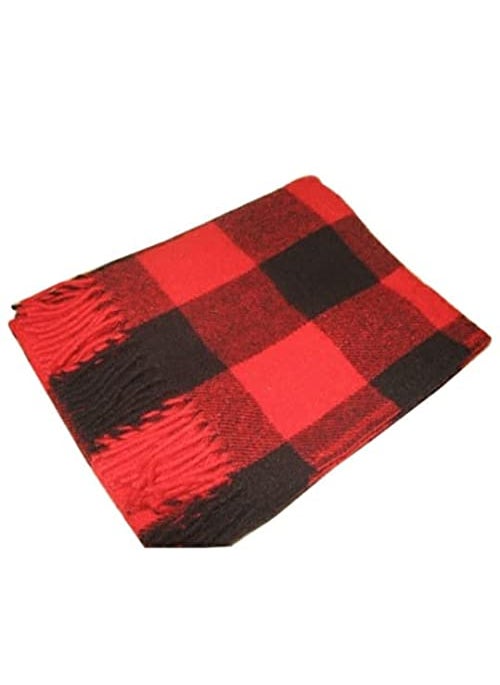 OMAJA HOME Luxury Kashmiri Marino Haoziery Pure Woolen Blanket Single Bed for HotelGuest HouseHospital Pack of 1 Multicolor