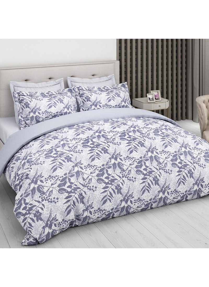 LABHAM 180TC 100 Pure Cotton Bedsheet 108 x 108 for King Size Double Bed with 2 Large Pillow Covers Breathable Super Soft