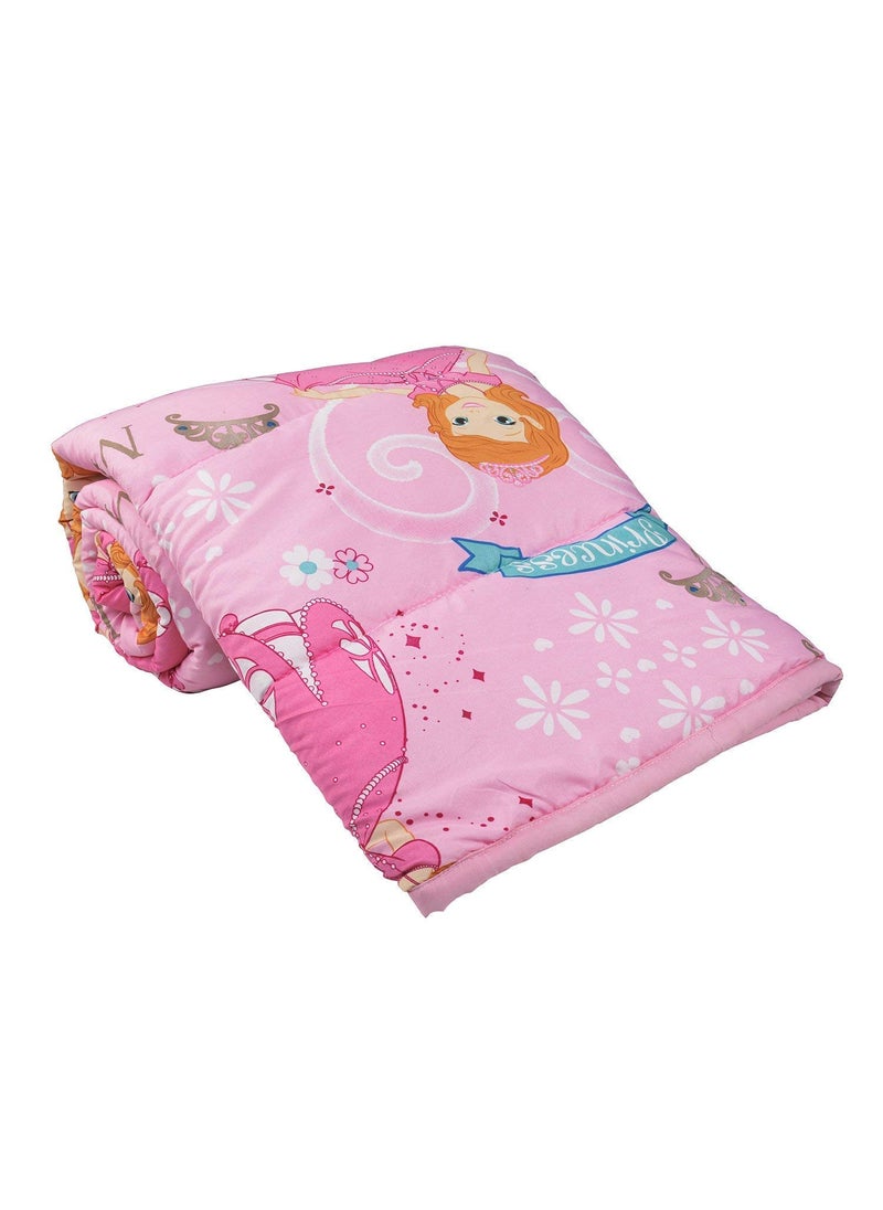 TIQH Cartoon Print Reversible Poly Cotton Multicolor Single Bed Ac BlanketDohar for Kids 85 x 55 inches Multicolor 14