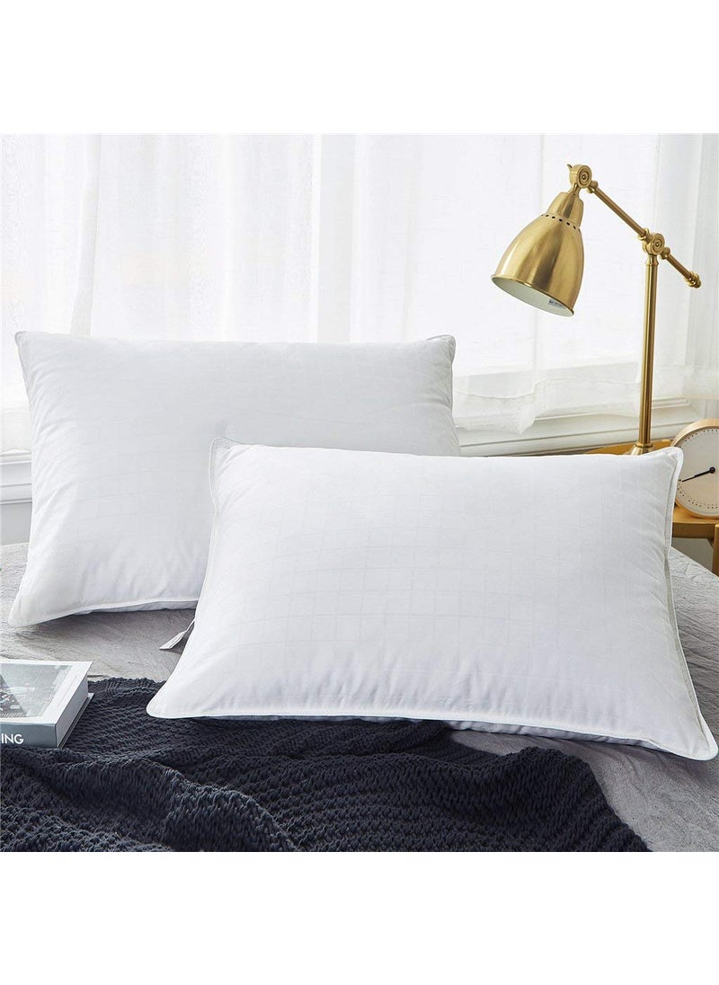 JVIN FAB Duck Down Goose Solid Pillow 20x36 inches