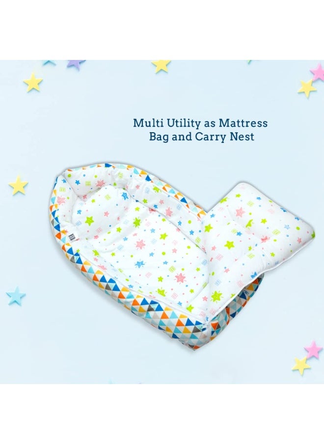 Baby Cozy Carry Nest Bag Light Blue