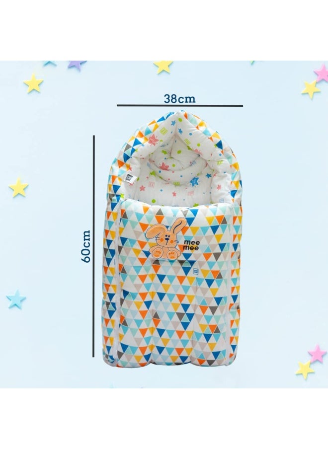 Baby Cozy Carry Nest Bag Light Blue