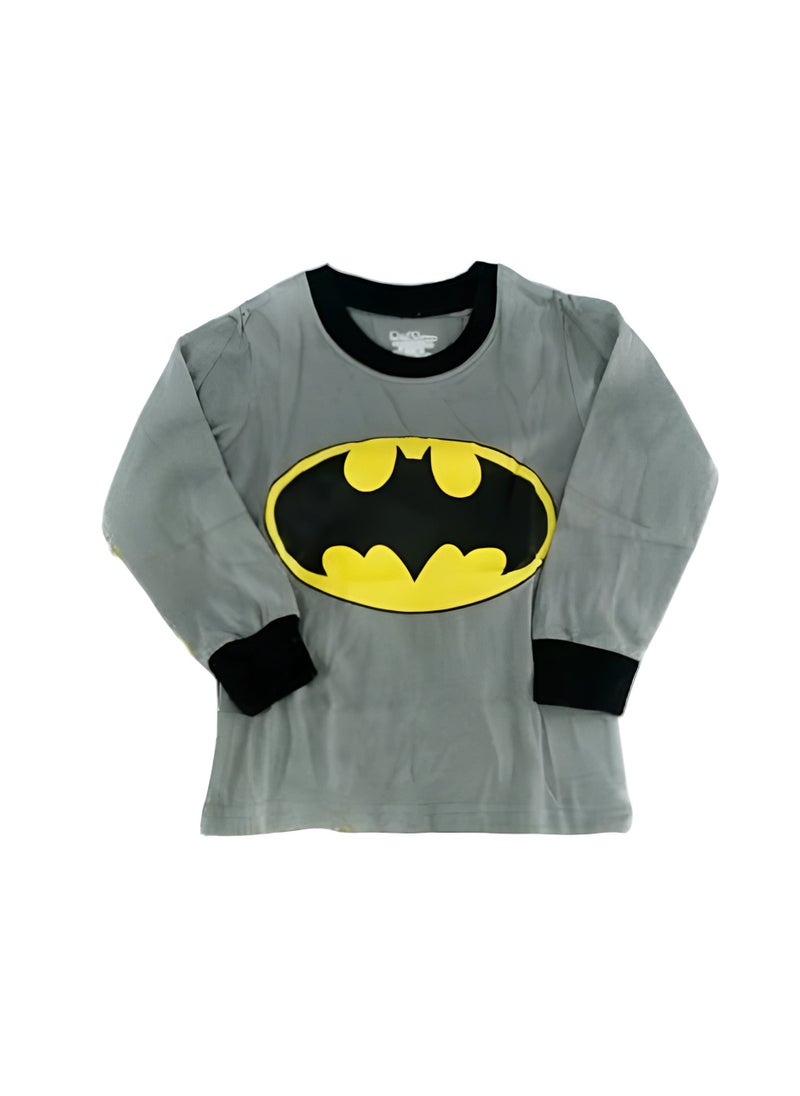 Daniel - Boys' Dark Knight Cozy Pajamas - Long Sleeve