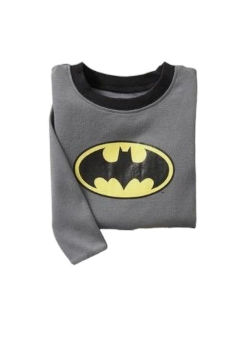 Daniel - Boys' Dark Knight Cozy Pajamas - Long Sleeve