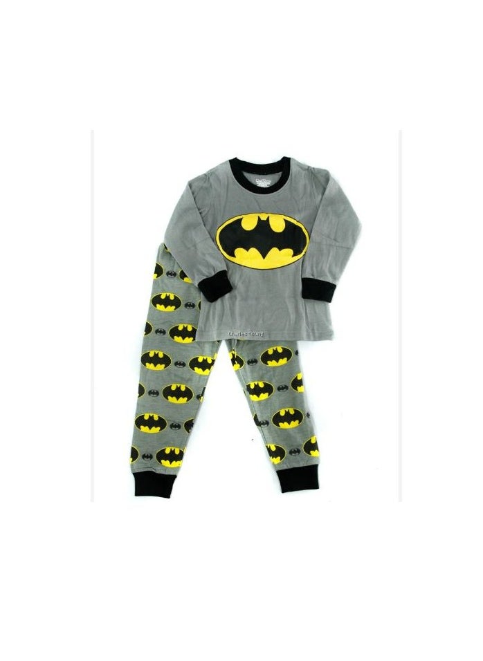 Daniel - Boys' Dark Knight Cozy Pajamas - Long Sleeve
