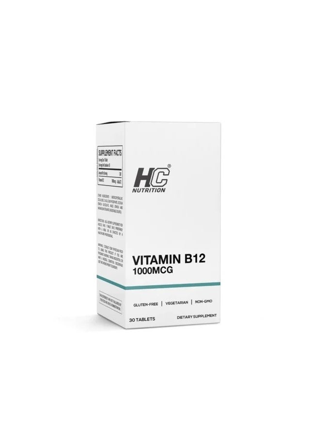 Vitamin B12 30 Tablets