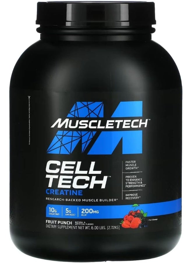 Cell Tech Fruit Punch 6Lbs Us Rb