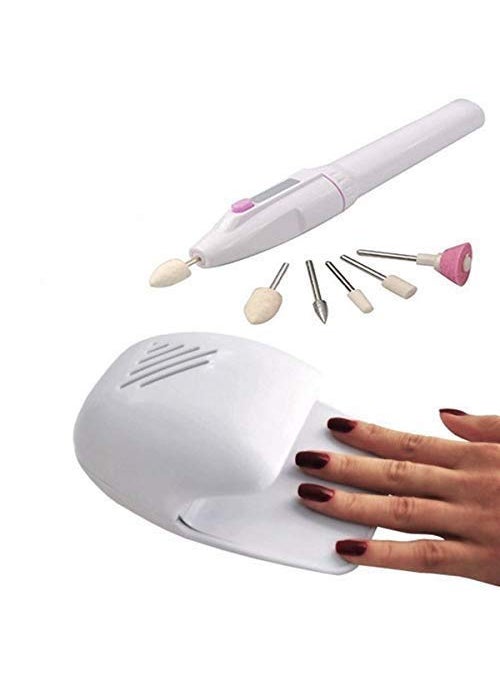 Smitex Professional Nail Dryer Decorator Shaper Manicure Kit Nail Polish Dryer