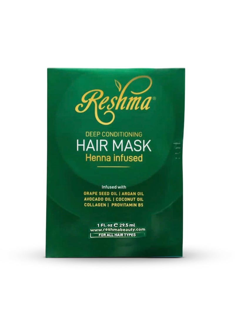 Reshma Beauty Deep Conditioning Hair Mask |Hair Treatment Infused with Collagen & Pro-Vitamin B5|Restorating & Nourishing for All Hair Types | (Pack of 1), 1.05 fl.oz