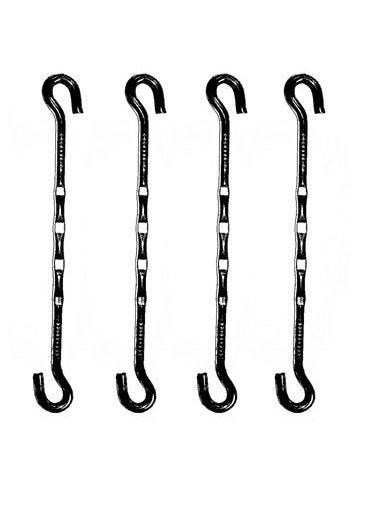 Menage Swing Link Rod saliya for Porch Swings Stainless Steel Heavy Duty 4 PIS Set