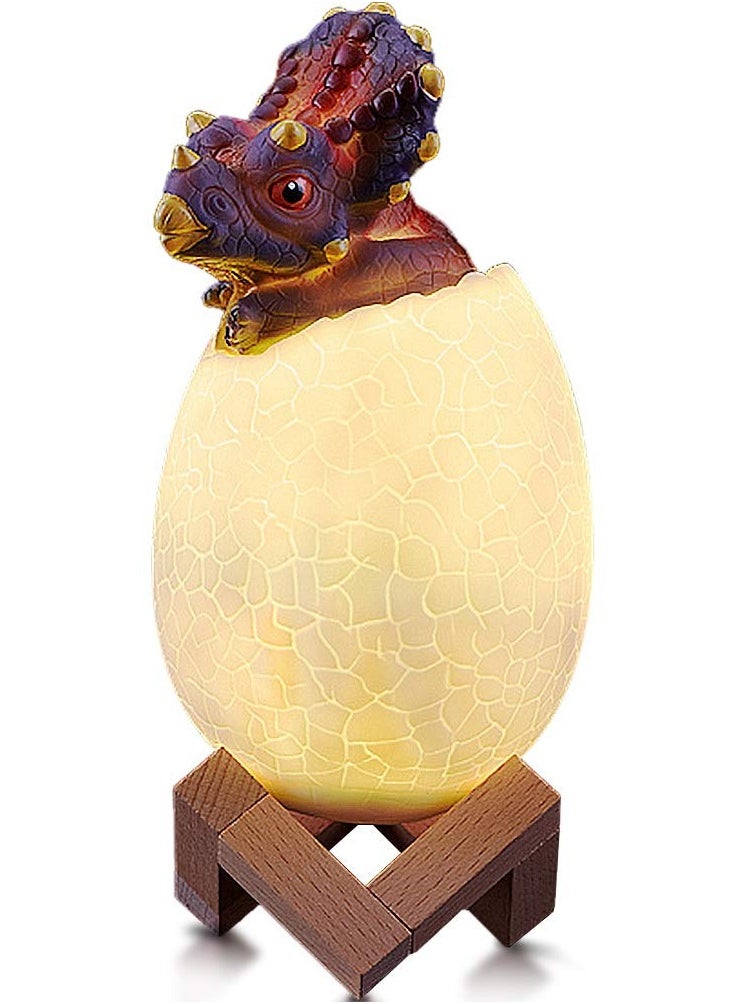 3D Dinosaur Night Light for Kids with Remote Control 16 Color Options Perfect for Birthdays and Festivals Gifts for Boys and Girls