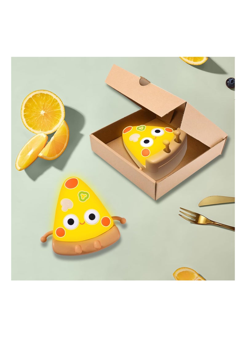 Cute Pizza Night Light for Kids LED Decorative Lamp Perfect for Home Party and Gifts Ideal for Pizzeria Kitchen and Desk Decor