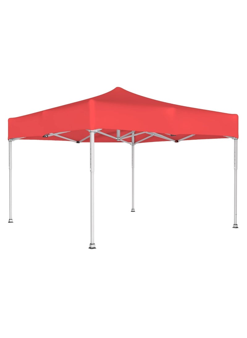 ROSEFINCH Portable Canopy Tent 10 10 Feet Pop Up Canopy Pagoda Canopy Tent for Event Camping Cafeteria Red