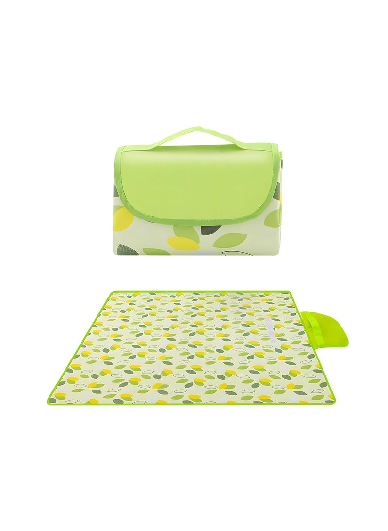 CLOUDTAIL CHOICE Foldable and Portable Outdoor Picnic Mat 150 X 180 cm 350 GMS Multicolour