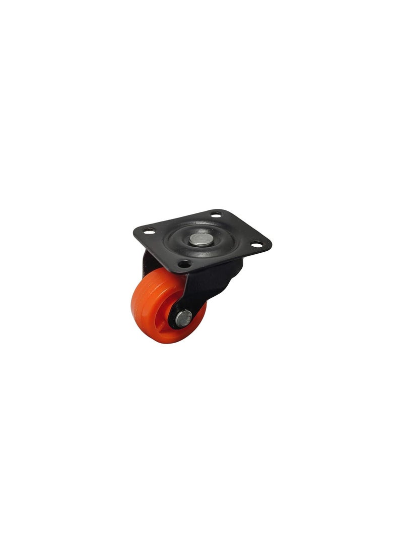 STAR SUNLITE 4 x Small 1 Single Wheel Puff Castor for Cooler and Centre Table Furniture80 kg Load Capacity