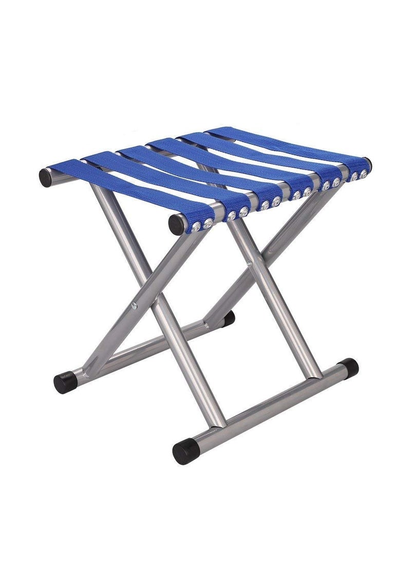 SEVIA Stainless Steel and Polyester Outdoor Portable Folding Camping Hiking Fishing Picnic Stool Chair Seat