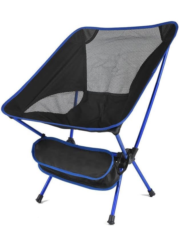 Suicune Ultra Lightweight Camping Chairs for Adults Folding Camping Chair with Pocket and Carrying Bag Compact Outdoor Beach Chair for Travel Backpacking Hiking Picnic Fishing