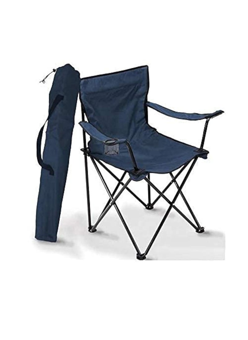 Mokshith Portable Foldable Camping Big Chair with Free Carry Bag for FishingBeach PicnicTravellingLawnHomeEtc Extra Multi Color