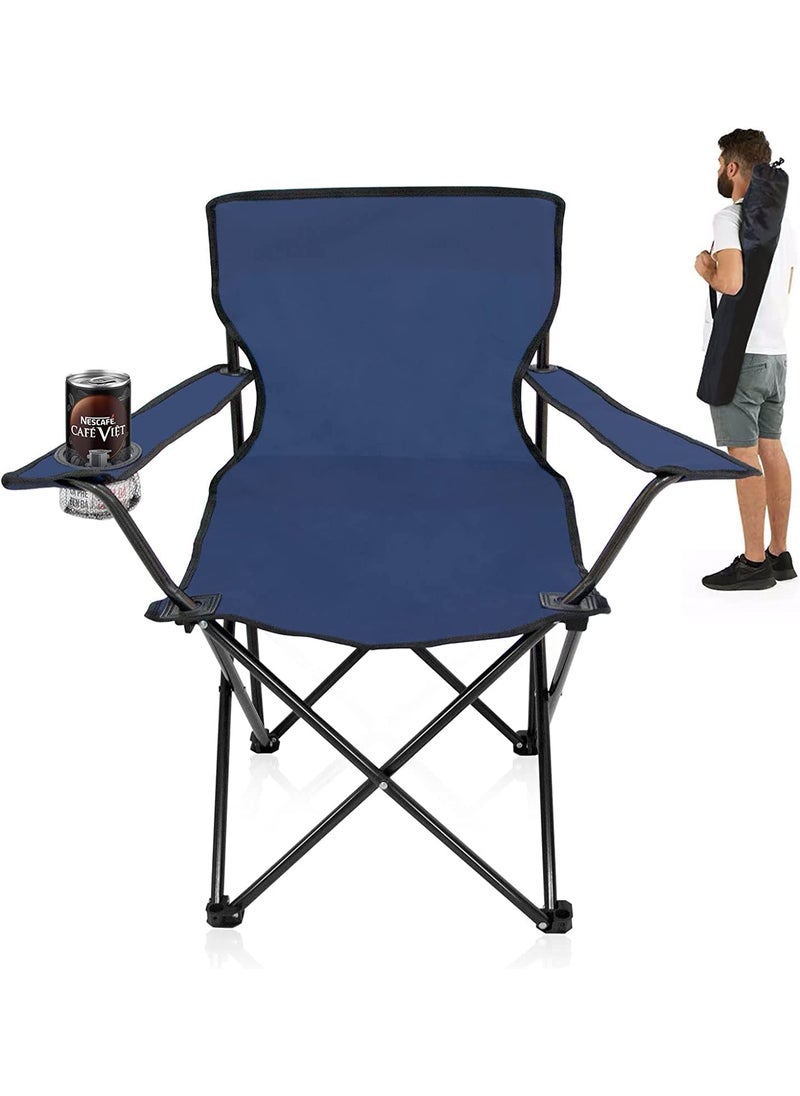 Suicune Folding Chair with Portable Carry Bag Adult Portable Outdoor Folding Chair Camping Hiking Fishing Picnic Chair