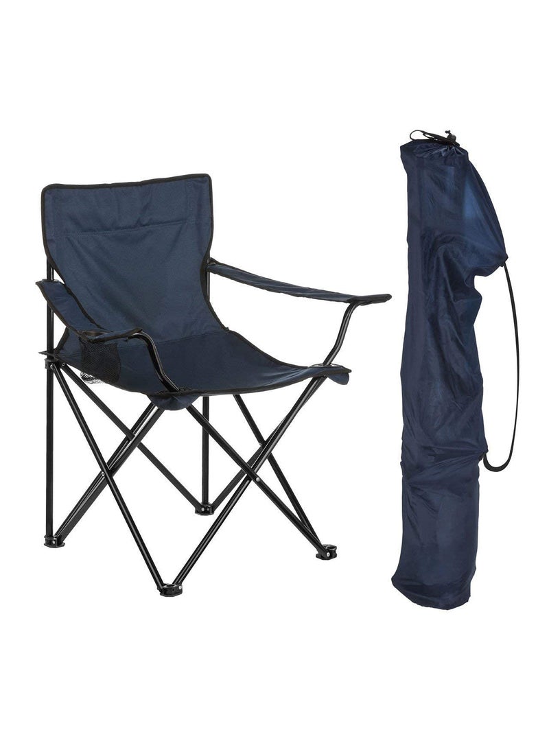 Scizor Alloy Steel Folding Camping Chair Portable Carry Bag for Storage and Travel Best Durable Outdoor Quad Beach Chairs Comfortable Arms Space Saving Lightweight Great for Transport Multi