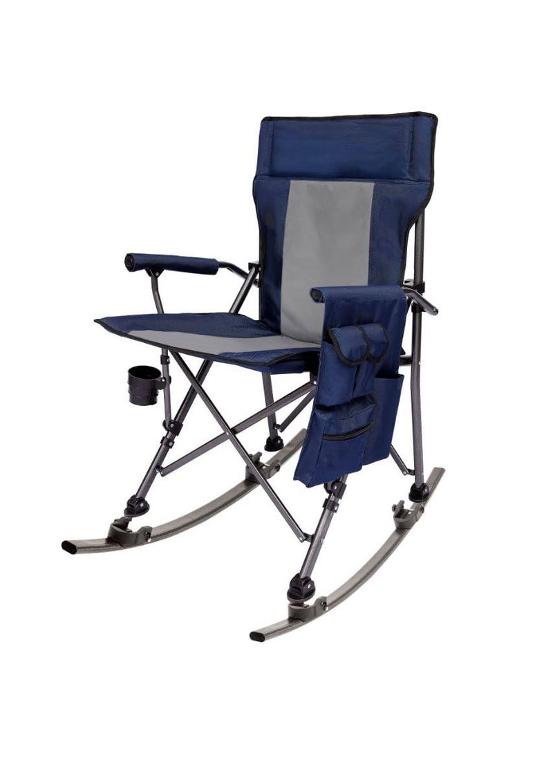 Scizor Outdoor Folding Lawn and Camping Chair with Cup Holder and Carrying BagChildrens Camping Chairs for Outdoor Beach TravelHikingClimbingFishing