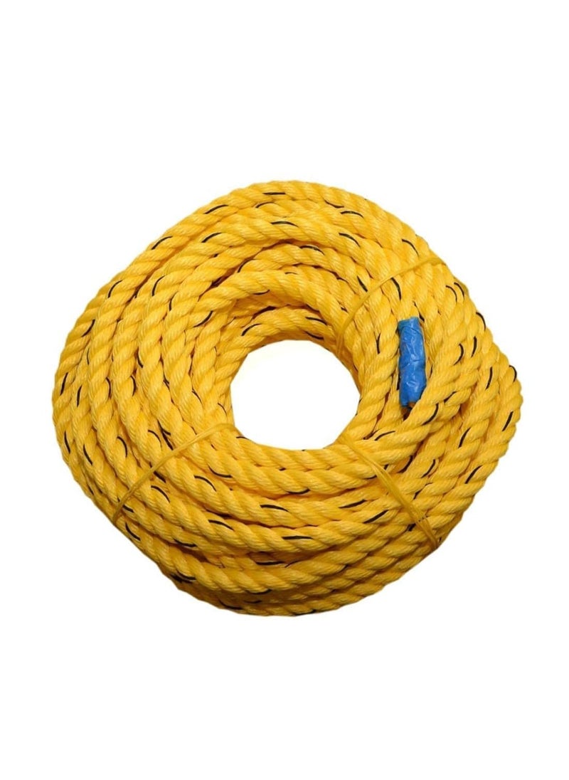LUCRE Nylon PP Rope 10 Meter 10MM Polymore Virgin and Certified ISO Company Braided Twisted Cord Twine Rope String