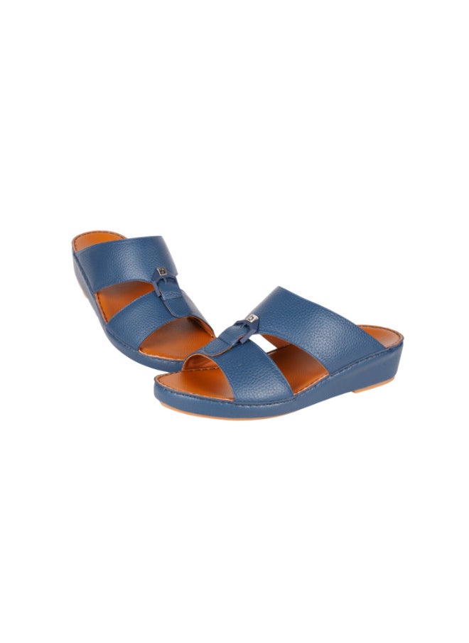 008-3734 Barjeel Uno Men Arabic Sandals BS 05 Blue
