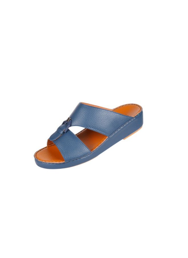 008-3734 Barjeel Uno Men Arabic Sandals BS 05 Blue