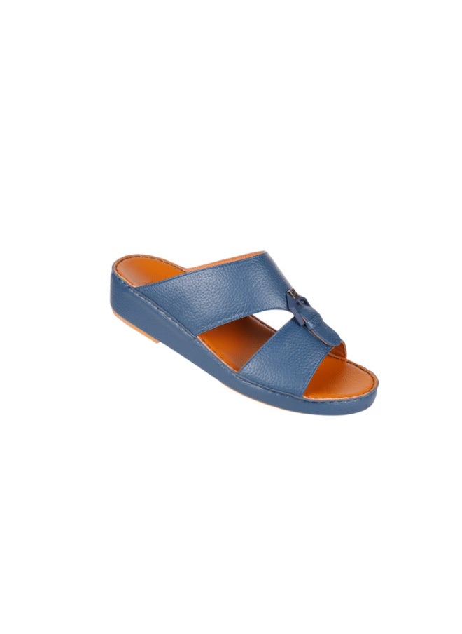 008-3734 Barjeel Uno Men Arabic Sandals BS 05 Blue