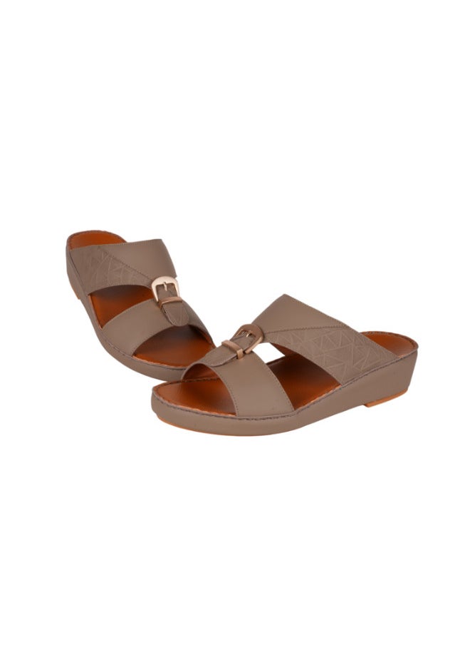 008-3737 Barjeel Uno Men Arabic Sandals BS 25 Sand