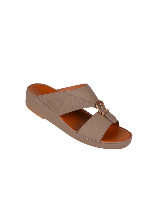 008-3737 Barjeel Uno Men Arabic Sandals BS 25 Sand