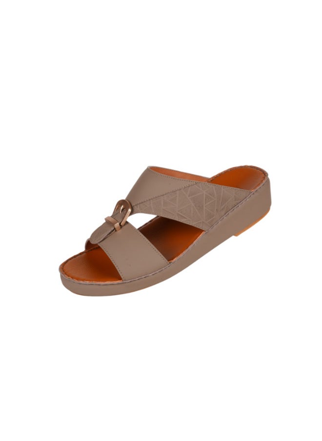 008-3737 Barjeel Uno Men Arabic Sandals BS 25 Sand
