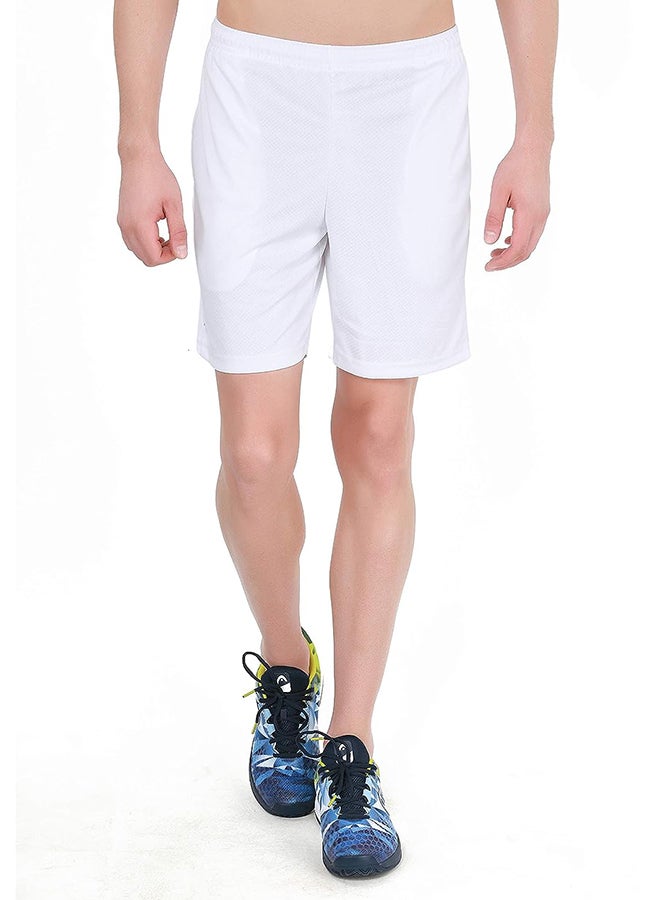 HBS-1090 Badminton Shorts  | Material: Polyester | Midrise | Wicking & Cooling properties | Elasticated Waistband | Side Slip in Pockets | Flexible, Breathable and Comfortable Mcm