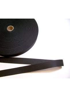 Hesch 9 Brand Black Woven Elastic Band Elastic Cord Heavy Stretch High Elasticity Knit Elastic Band Ideal for TailoringSewing Fashion Designing Boutique Stitching 25 Meters 1 inch